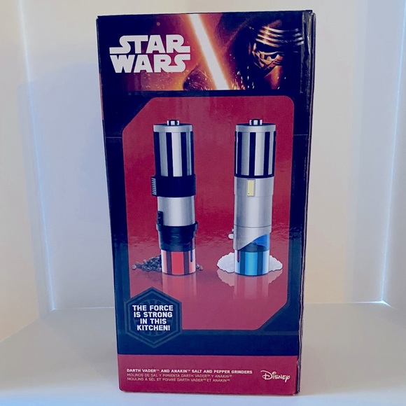 Star Wars Lightsaber Salt Pepper Grinders, Star Wars Light Saber, Salt